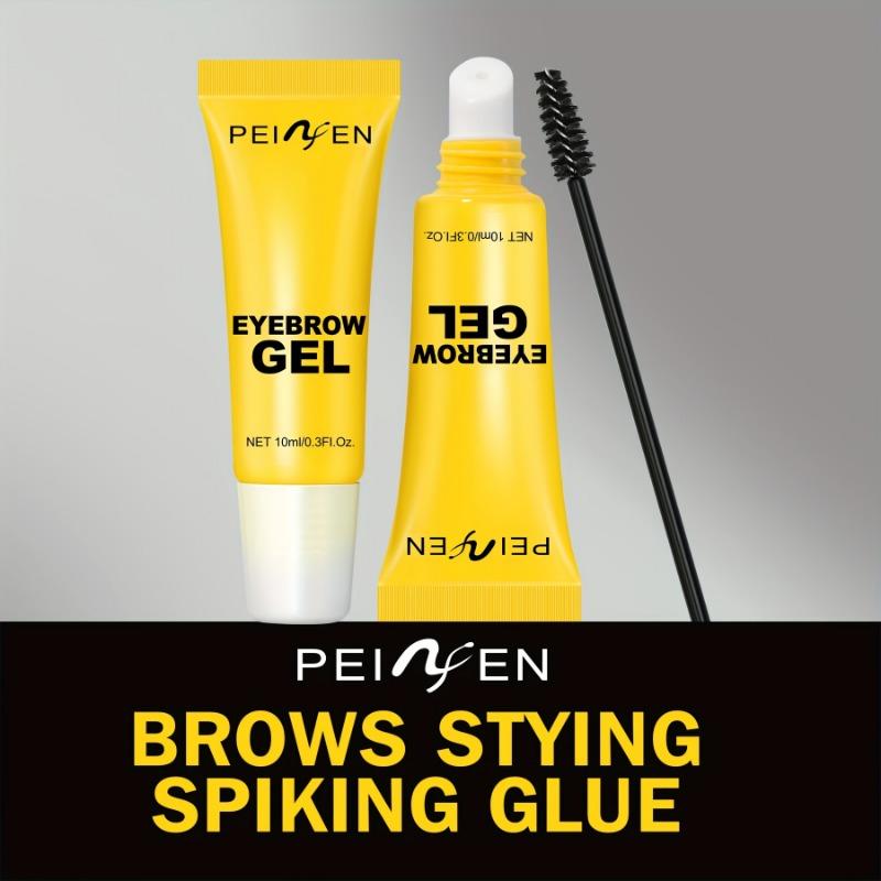 Long Lasting Eyebrow Styling Gel Clear Brow Fix Gel with Brush