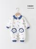 Newborn Cotton Romper: Cozy Autumn/Winter One-Piece Pajamas
