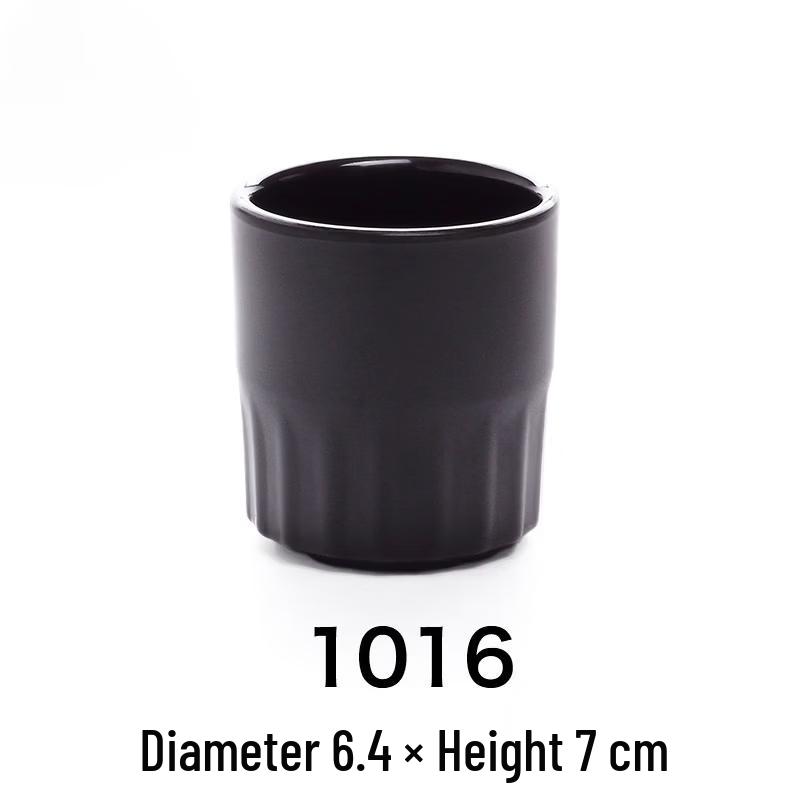 Lantuan Black Korean Style Frosted Tableware