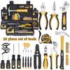 25pcs Household Tool Set - Including Hammers, Pliers, Measuring Tape, Screwdrivers, Etc. Essential Tools, Suitable for Home Yard, Car Maintenance