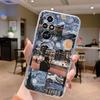 Für Honor 200 Pro Handyhülle Mode Blume Transparente Rückseite Für Honor 200Pro Weiches TPU Silikon Anti-Drop Bumper Fundas