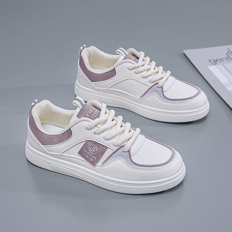 

Women s Versatile White Sneakers - Autumn Casual, Super Soft, Flat Bottom, Perfect with Skirts 35