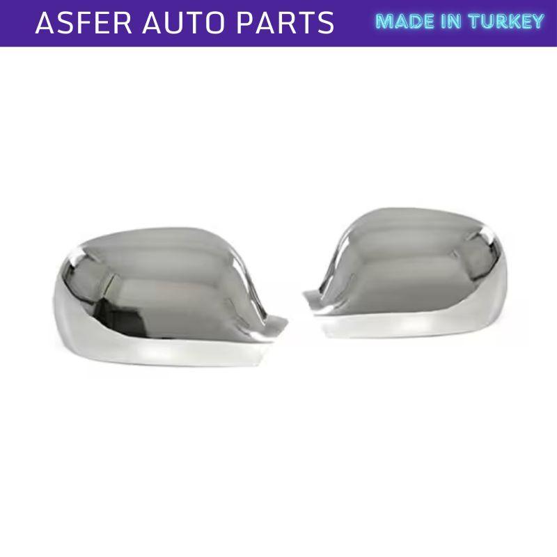 

Хромовані кришки бічних дзеркал, комплект з 2 шт., для Renault Duster 2012-2017, OEM 963736915R 963747198R