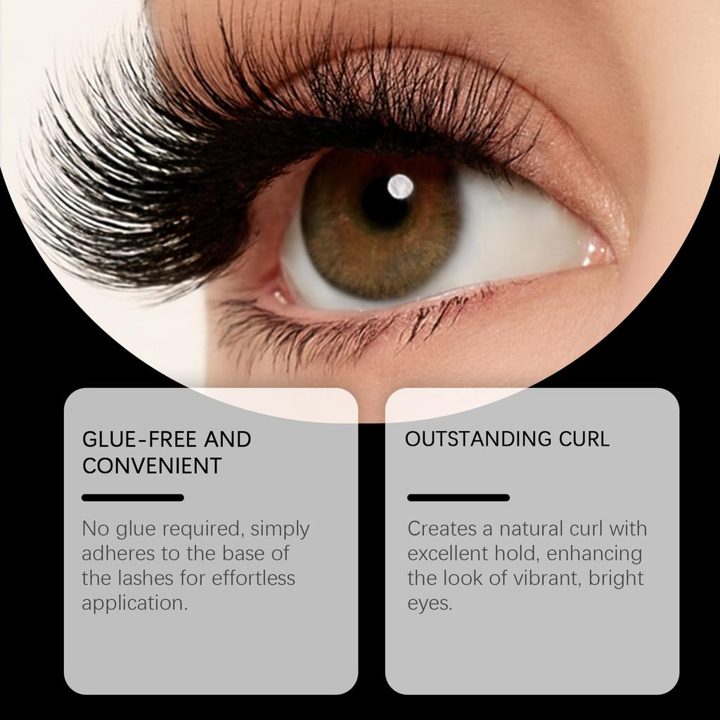 Clusters Glue Free False Eyelashes False Eyelashes Enlarge Your Eyes Without Straining Them, A Comfortable Eye Makeup Prop