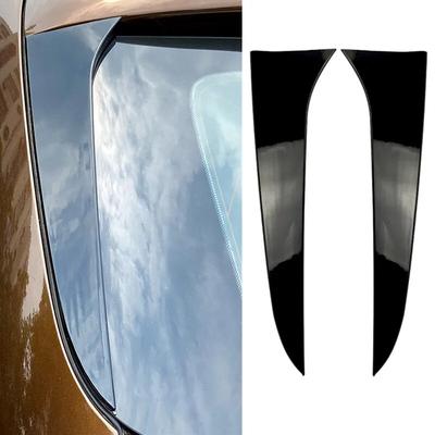 Auto Zadní okno Boční spoiler Canard Splitter Trim Cover Sticker Fit pro BMW X1 E84 2009-2015