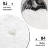 Bathroom Floor Mat Bathroom Entrance Absorbent Foot Mat Bedroom Bath Carpet Hotel Bath Mat Thickened Non-Slip Mat