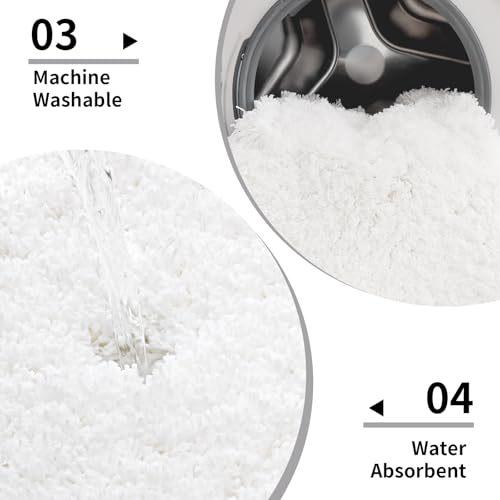 Bathroom Floor Mat Bathroom Entrance Absorbent Foot Mat Bedroom Bath Carpet Hotel Bath Mat Thickened Non-Slip Mat