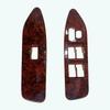 LC100 FJ100 Interior Wooden Window Switch Lifter Panel Cover For Toyota Land Cruiser 100 2003 2004 2005 2006 2007 08 Accessories