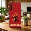 Game U-ULTRAKILL-L  Phone Case Black Silicone Soft For Samsung S25,S24,S21,S22,S23,S30,Ultra,S20,Plus,Fe,Lite