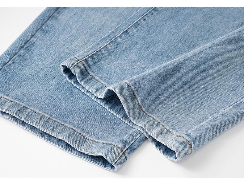 Women's Spring 2026 High-Waisted Tencel Wide-Leg Scissor-Cut Jeans - Slimming, Loose-Fit Pants
