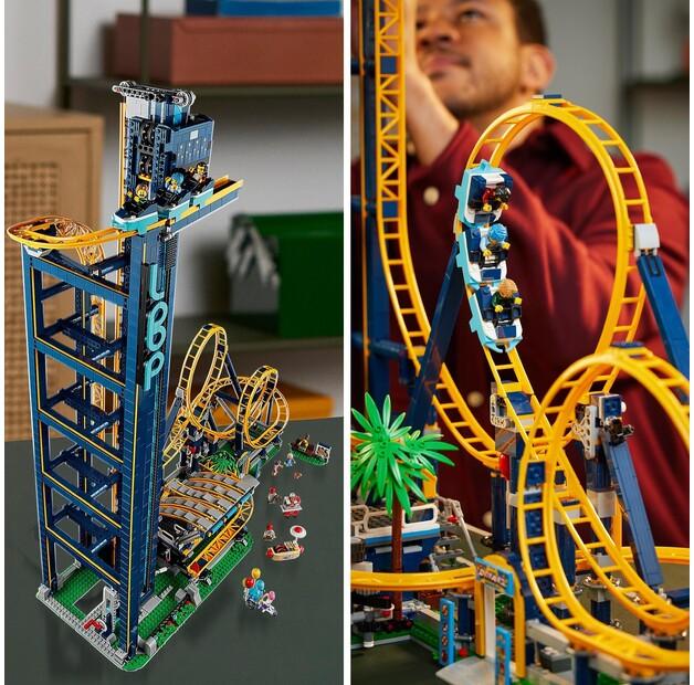 LEGO ICONS 10303 Roller Coaster with Loops