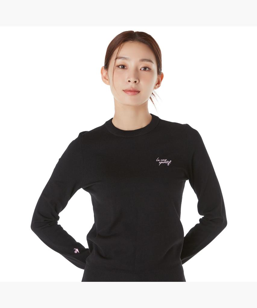 LECOQ GOLF Women'S Le-Tandard Sweater (Gp322Lkp99) (B Type)