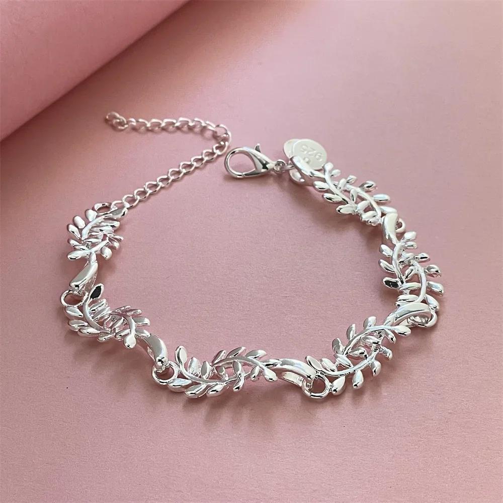925 Sterling Silver Versatile Daily Branch Bracelet Birthday Party Holiday Anniversary Gift Perfect for Daily Wear
