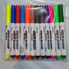 12-Color Erasable Washable Whiteboard Markers - Water-Based for Students, Teachers, Office
