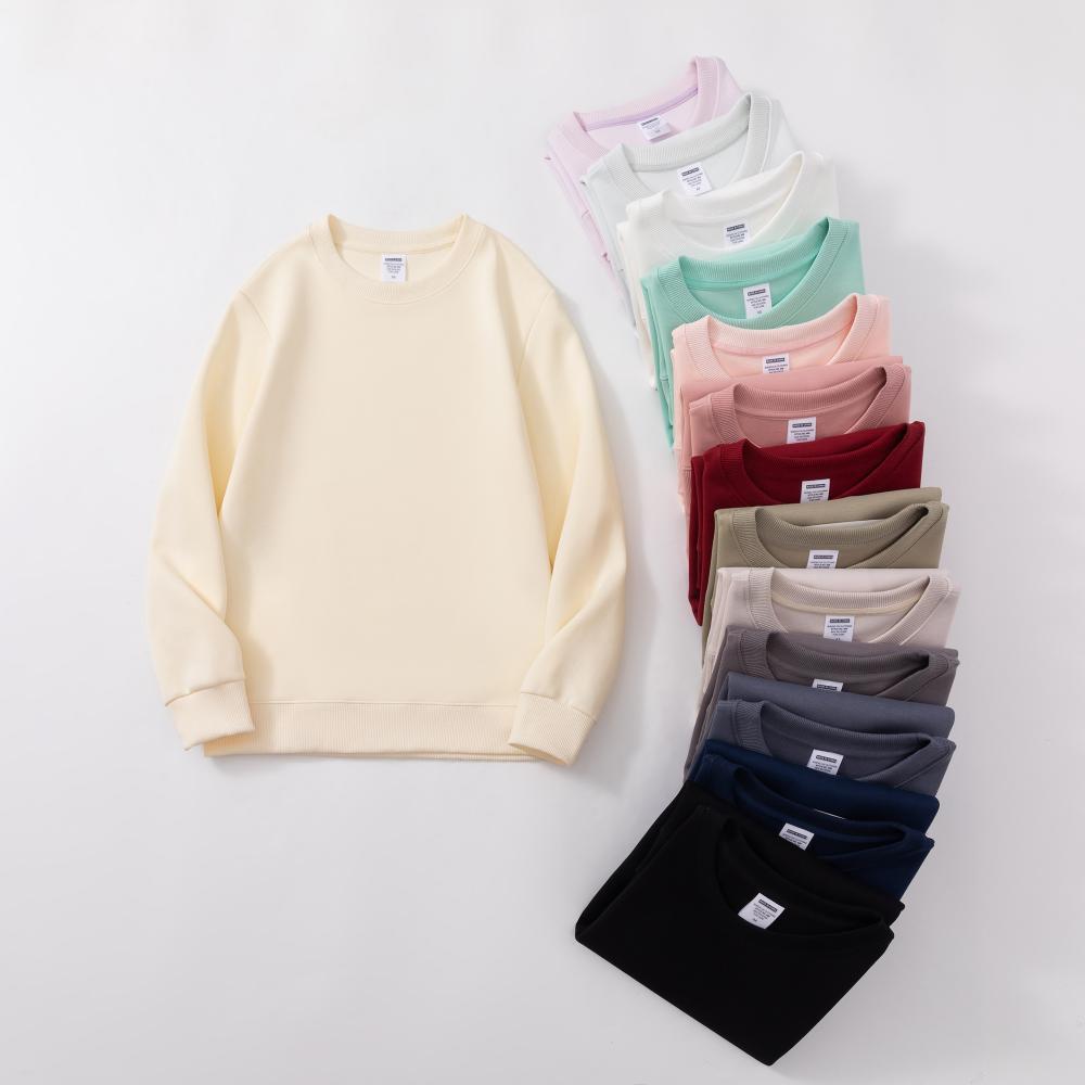 Euro-Asian Cotton Parent-Child Sweatshirt: Embroidered Logo Uniform for School/Kindergarten