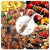 1Pcs Metal Sausage Grill Cage Heat Resistant Handle BBQ Grill Rack  Fish Grilling Clip Tool