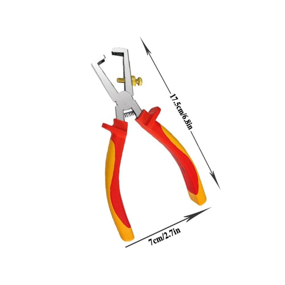 6-Inch Size Wiring Tool Heavy Duty Wire Cutter Dividing Function Wire Stripper Repair Work