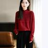 Korean Style Heavy Gauge Crochet Knit Cardigan for Women - Spring/Autumn, Versatile Petite Sweater, Gentle Top