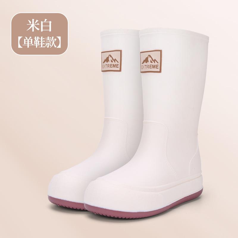 

Четыре сезона дождевые сапоги женские бархатные резиновые сапоги высокие взрослые водонепроницаемые ботинки женские модные рабочие водонепроницаемые сапоги нескользящие кухонные резиновые сапоги 40