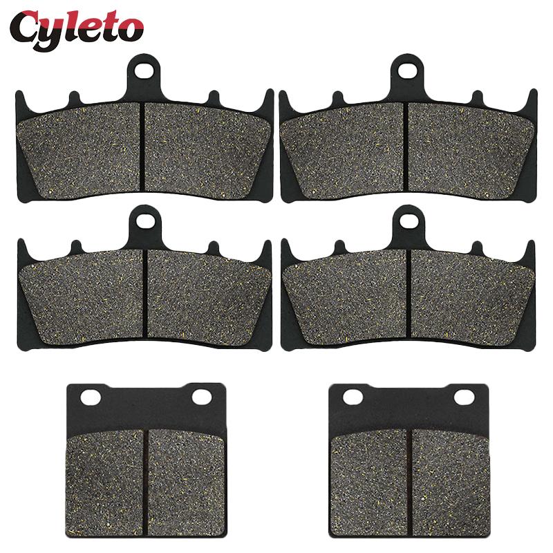 Motorcycle Front Rear Brake Pads for Suzuki Hayab GSX1300R 99-07 GSXR 1100 W 93-98 GSF1200 Bandit 01-05 GSXR750 94-99 TL1000R