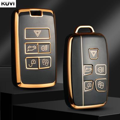 TPU Car Remote Key Case Cover Shell Fob for Land Rover Range Rover Sport Velar Evoque Freelander2 Discovery Jaguar XF XJ XJL XE