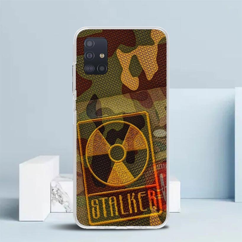 Game S-Stalker Soft Cover for Samsung Galaxy A12 A22 A32 A52 A72 A02S Phone Case Note 20 Ultra 10 S10 Plus A51 A71 A50S A20S A10