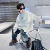 Boys Winter Thick Knit Sweater Trendy Distressed Pullover Kids 8-14 Years Old