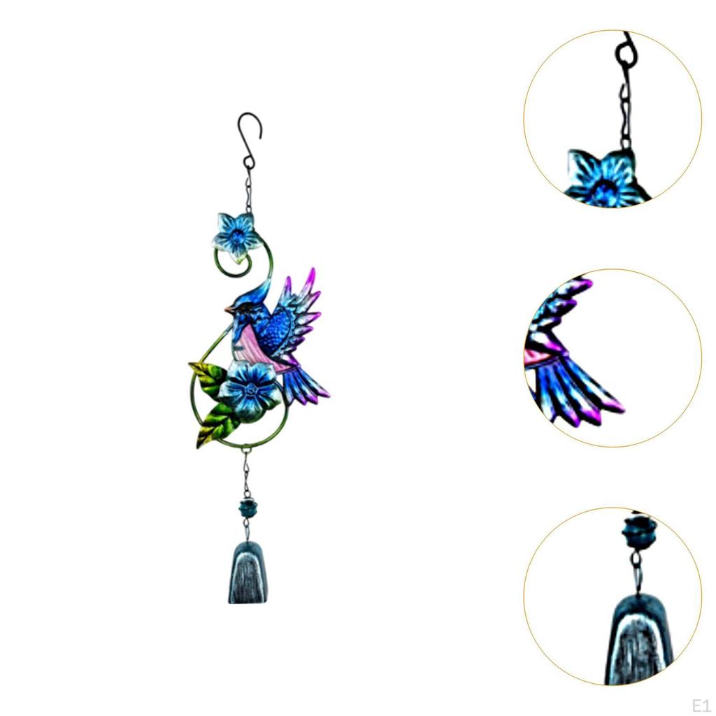 Bird Wind Chime for Outdoor , Wall Hanging Decor