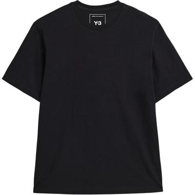Y-3 Short-Sleeve Tee Black Unisex Tops JX4745