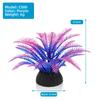 Plastic Artificial Aquarium Plant Height Range 4-8cm Low Grass Aquatic Plant Ornament Mini Aquarium Decoration