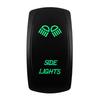 Boat Car Rocker Switch 12V/24V Waterproof Green Led SPST DPDT 20A for ARB/CARLING/NARVA/4x4 Pickup Truck JCB Machine Relays 5