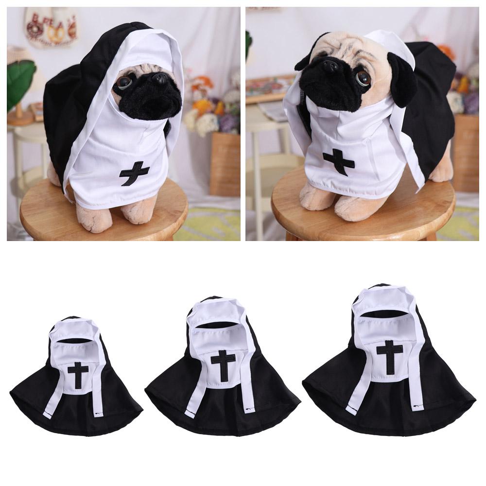 Cat Puppy Pet Nun Cloak Role Play Cat Cosplay Costume Sets Halloween Party
