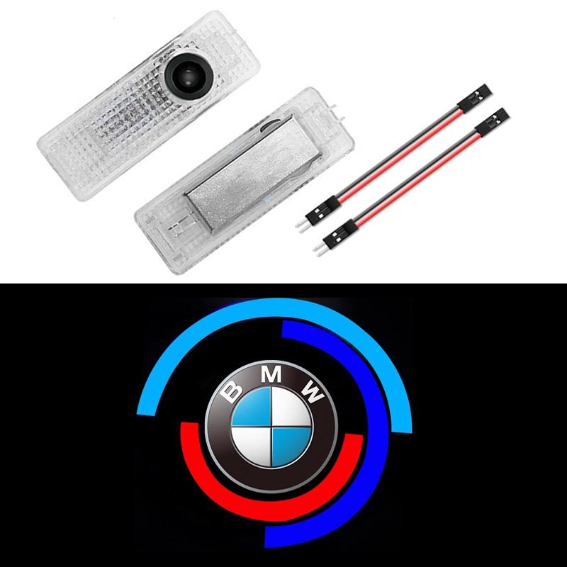 

2X For BMW E84 E87 X5 E70 F25 X6 X3 E90 E91 F01 F02 E60 E61 F10 F15 F30 M3 M5 X4 X1 Car Door Light Laser Projector Welcome lamp