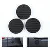 3PCS Matte Black Door Key Socket Cover For Jeep Wrangler TJ JK JL JT Gladiator