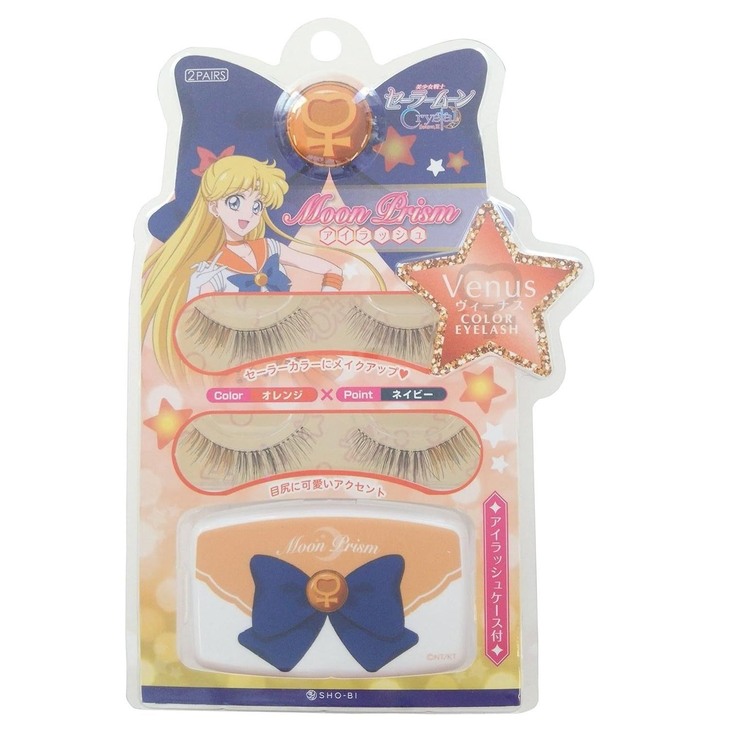 Bishoujo Senshi Sailor Moon Crystal Eyelashes (Upper LashesOuter Corner Color) Prism Series Venus