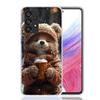 Animal Brown Cute Bear Phone Case for Samsung Galaxy A17 A16 A15 A14 A13 A57 A56 A55 A54 A53 A37 A36 A35 A34 A33 A26 A25 A24 A23