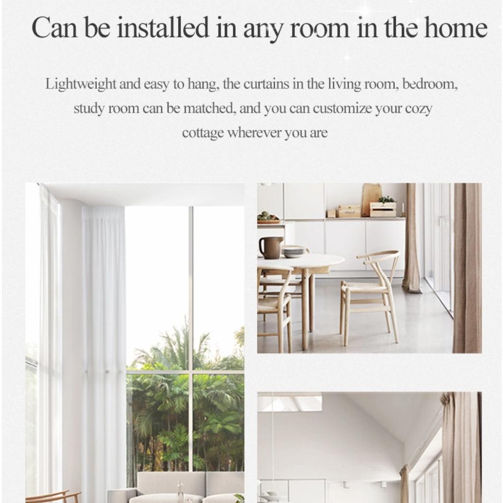 WiFi Curtain Robot, Smart Home Curtain Assistant, Remote-controlled Automatic Smart Electric Curtain Motor