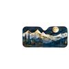 Car Sunshade with Outdoor Camping Design - Customizable Front Windshield Cover