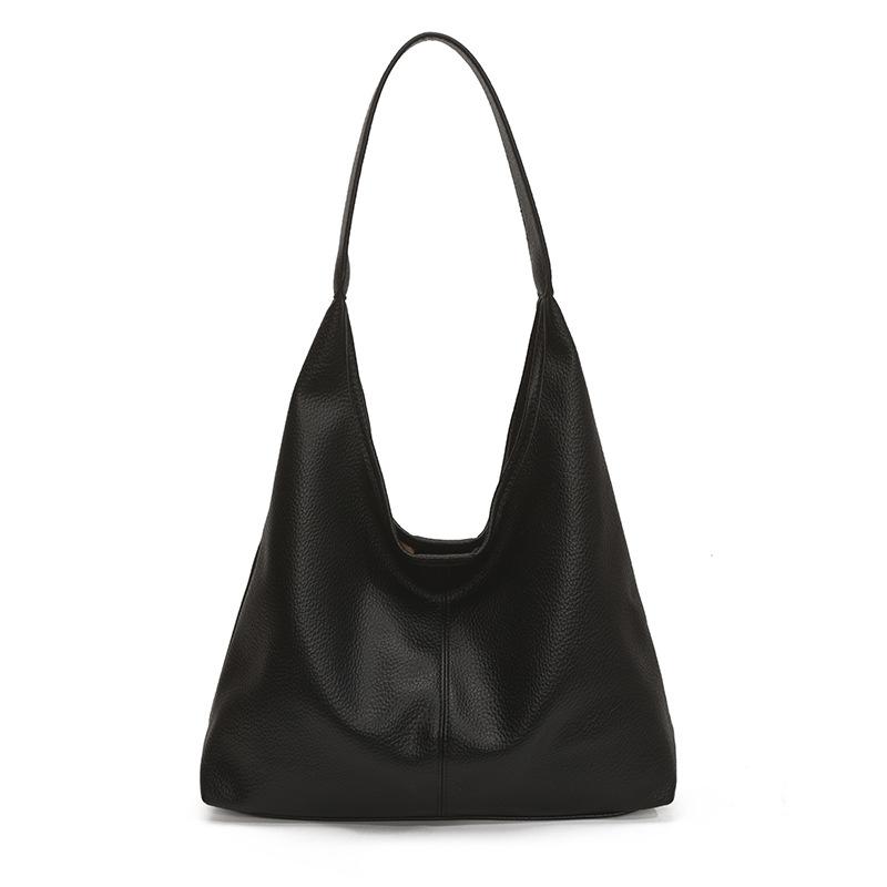 Underarm bag women's spring new fashion tote bag student solid color large capacity shoulder bag commuter bag