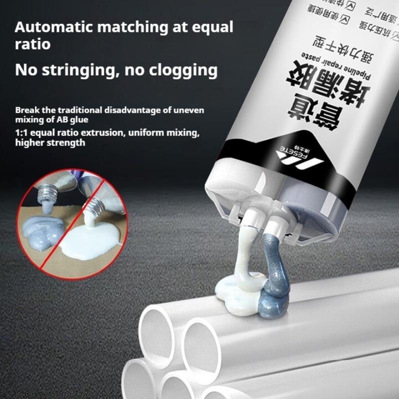 100g Water Pipe Leak Stopping Glue Strong Welding Leak Repair AB Glue Casting Glue for Pipes Waterproof Material Used Home