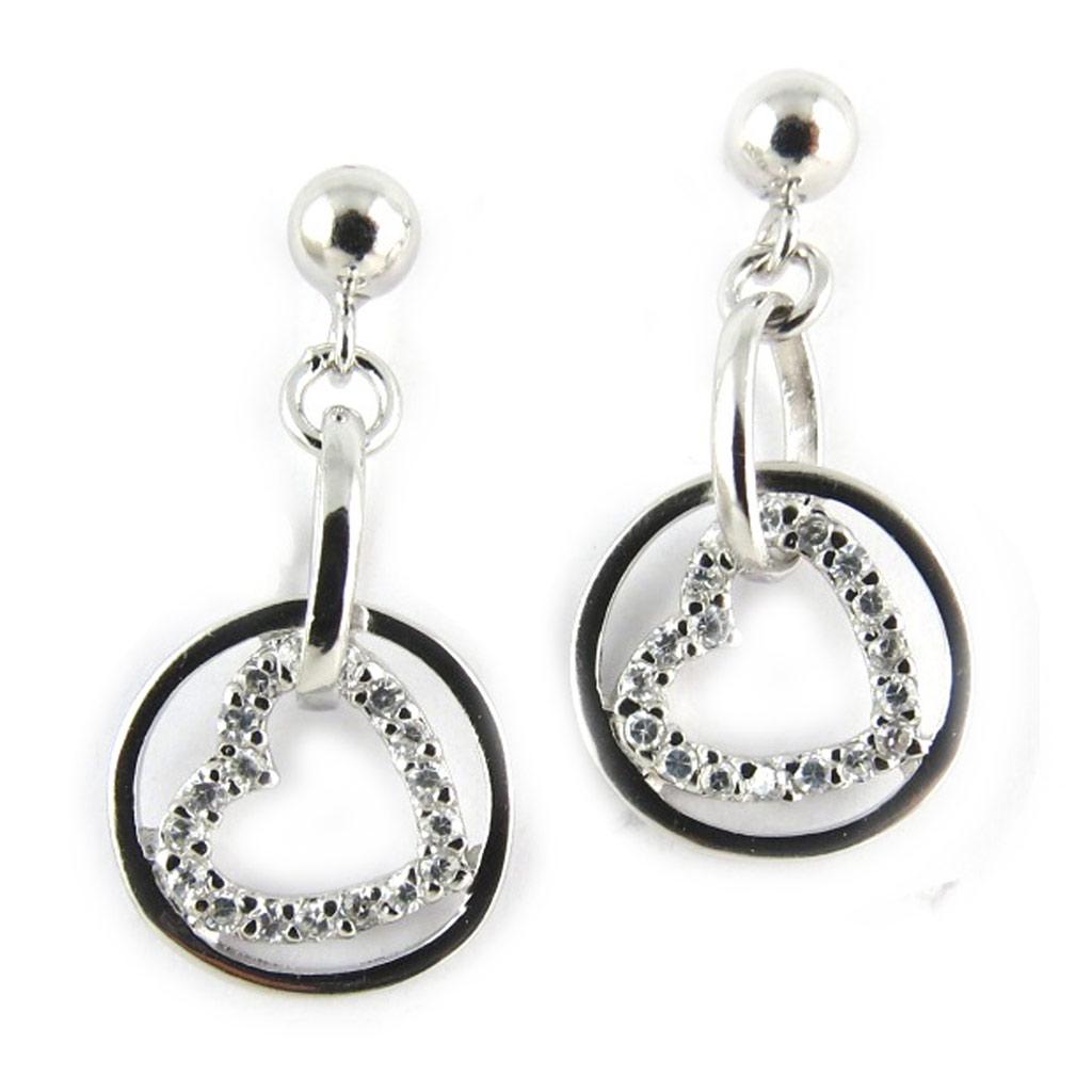 Les Trésors De Lily [B9411] - BO Argent 'Love Cocoon' Blanc