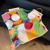 New 71 * 71cm Korean version small square scarf women's silk scarf spring and summer thin sunscreen scarf neck protection tied bag headband scarf