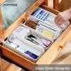 GRAREY Drawer Storage Box with Dividers, 6-Piece Set