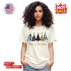 SALE Merry Christmas Tree Unisex Graphic T Shirt Size S-5XL Gift Christmas Shirt