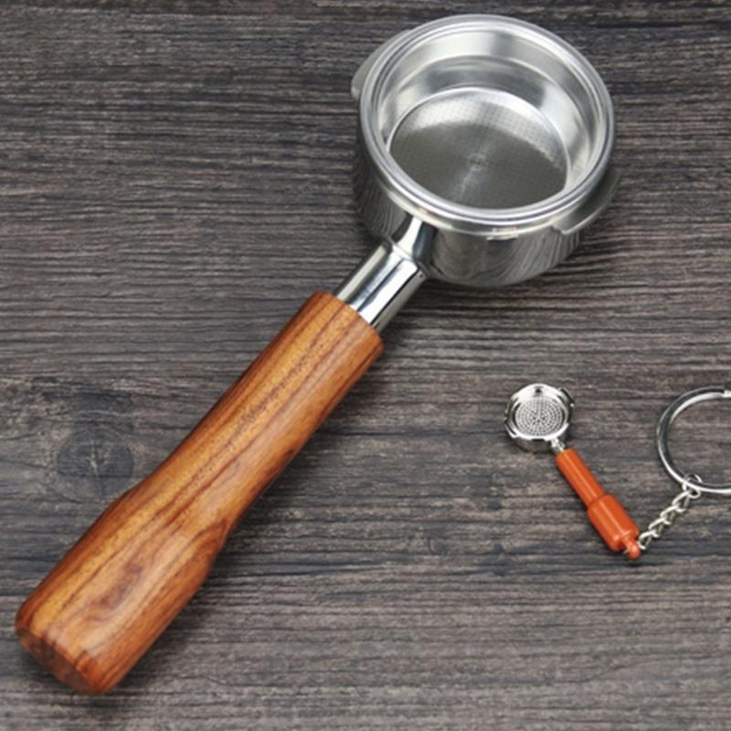 Durable Wood Handle For Espresso Machines Luxurious Espresso Machine Handle in Rosewood Essential Cafe Machine Accessory