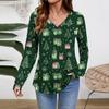 Women Long Sleeve Tops Dressy Casual V Neck Tshirts Basics Tee Vacation Fall Fashion Clothes