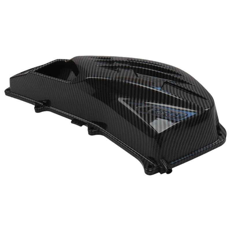Motorcycle Air Filter Cover Carbon Fiber Pattern for PCX160 Improved Efficiency Reduced Maintenance And Noise Reduction