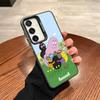 Barbapapa Phone Case For Samsung Galaxy S24 S23 S22 S21 S20 Note20 Ultra Plus Fe Colored Silver Cover