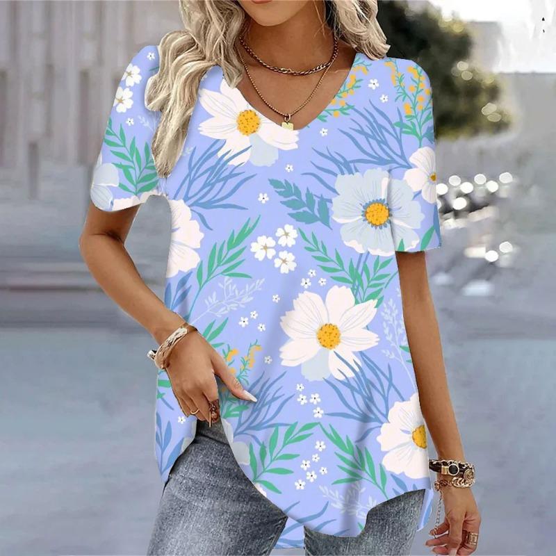 I Need Coffee Women T-Shirt Short Sleeve V-neck Creative T Shirts Funny Casual Coffee Lover T-shirt