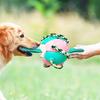Ballon de Football Interactif pour Chien avec Languettes Gonflé Jouet d'Entraînement Ballon d'Entraînement d'Extérieur pour Chien à Mâcher Fournitures pour Animaux de Compagnie